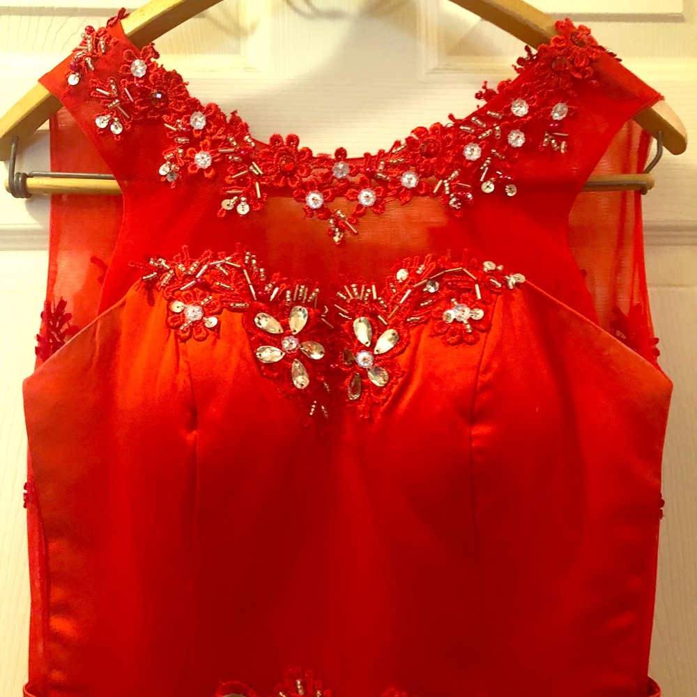 Red Long Dress